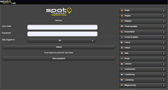 Desktop Screenshot of live.spotmaster.com